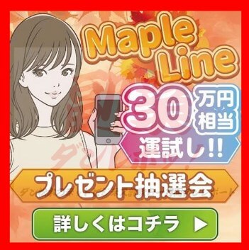 Maple Line即金アカウント　LINE通知内容